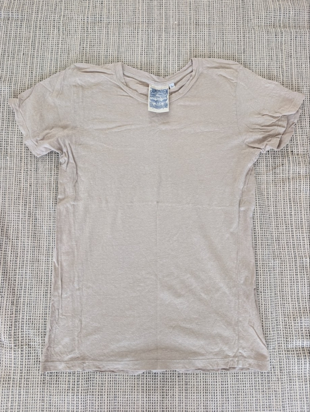 Jungmaven Lorel Tee in Light Gray